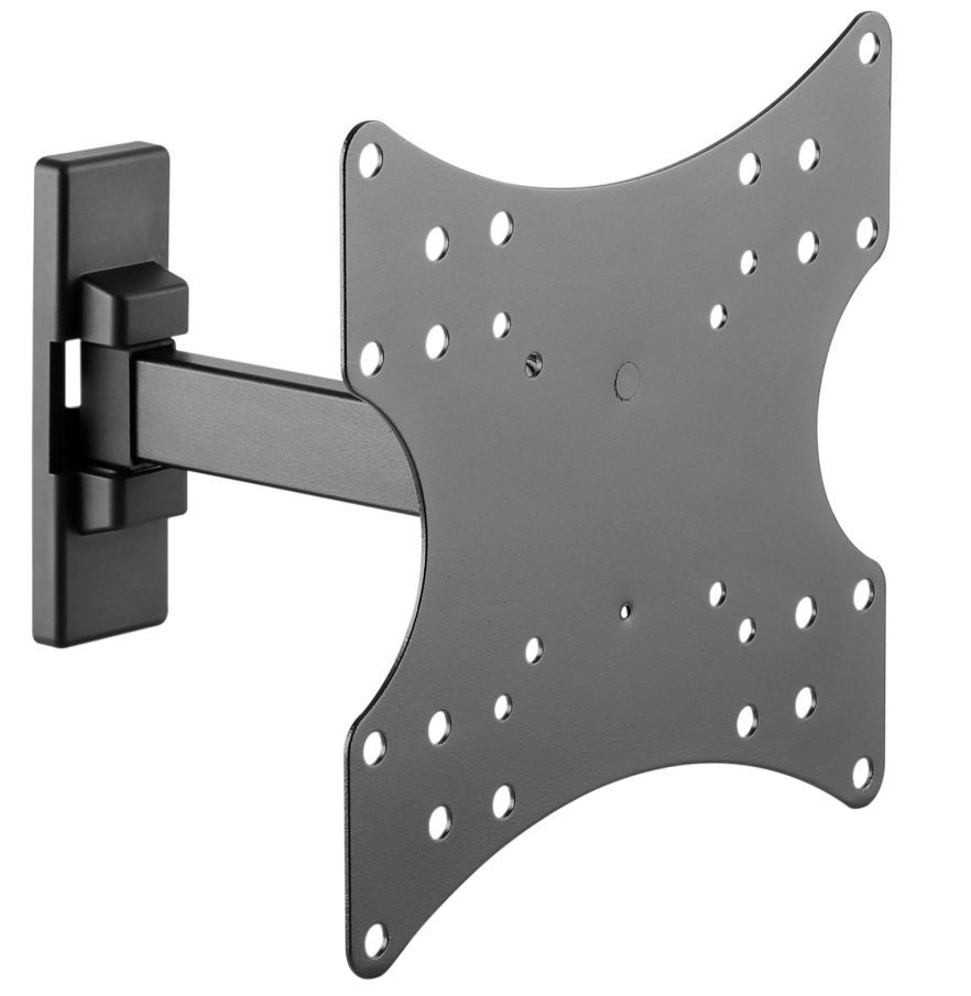 Кронштейн для телевизора Ultramounts UM876 черный 17"-42" макс.20кг настенный поворот и наклон