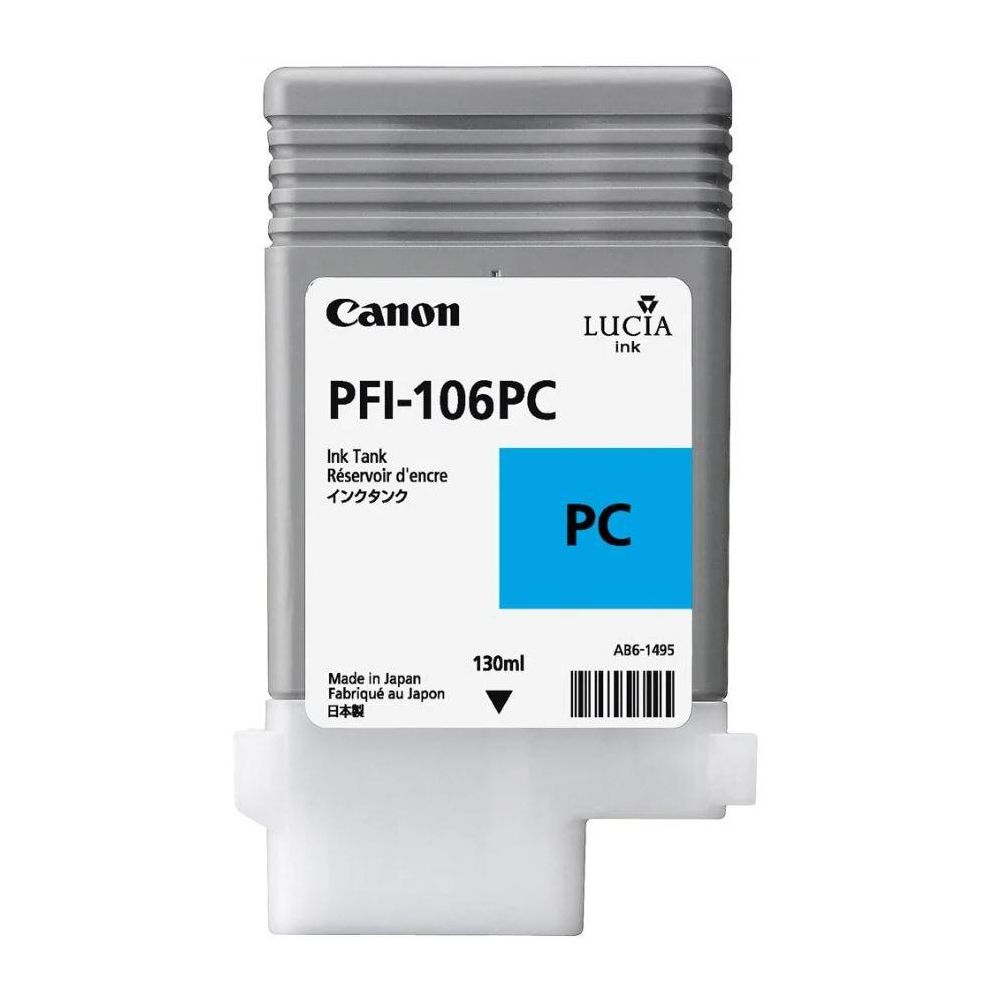 Картридж струйный Canon PFI-106PC 6625B001 фото голубой для Canon iPF6300S/6400/6450