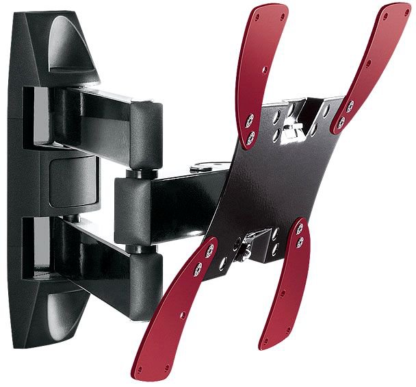 Кронштейн для телевизора Holder LCDS-5066 черный 22"-42" макс.30кг настенный поворот и наклон