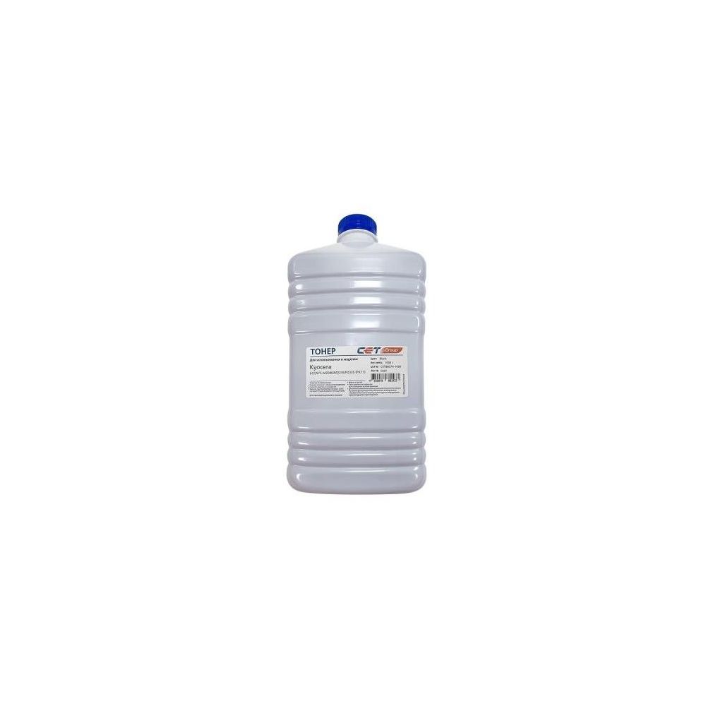 Тонер Cet PK11 CET8857A-1000 черный бутылка 1000гр. для принтера Kyocera Ecosys M2040/M2235/P2335