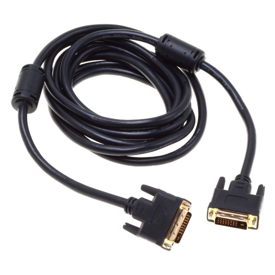 Кабель Buro BHP RET DVI30 DVI-D (m) DVI-D (m) 3м феррит.кольца черный