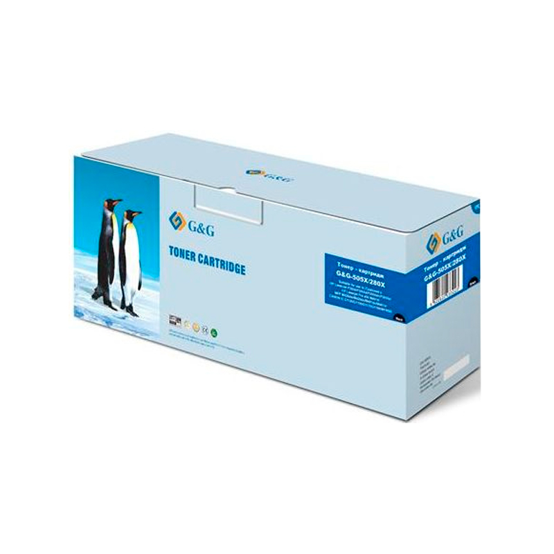 Картридж лазерный G&G GG-719H черный (6500стр.) для Canon MF5840dni-Sensys/MF5880dni; LBP6300i/6650i