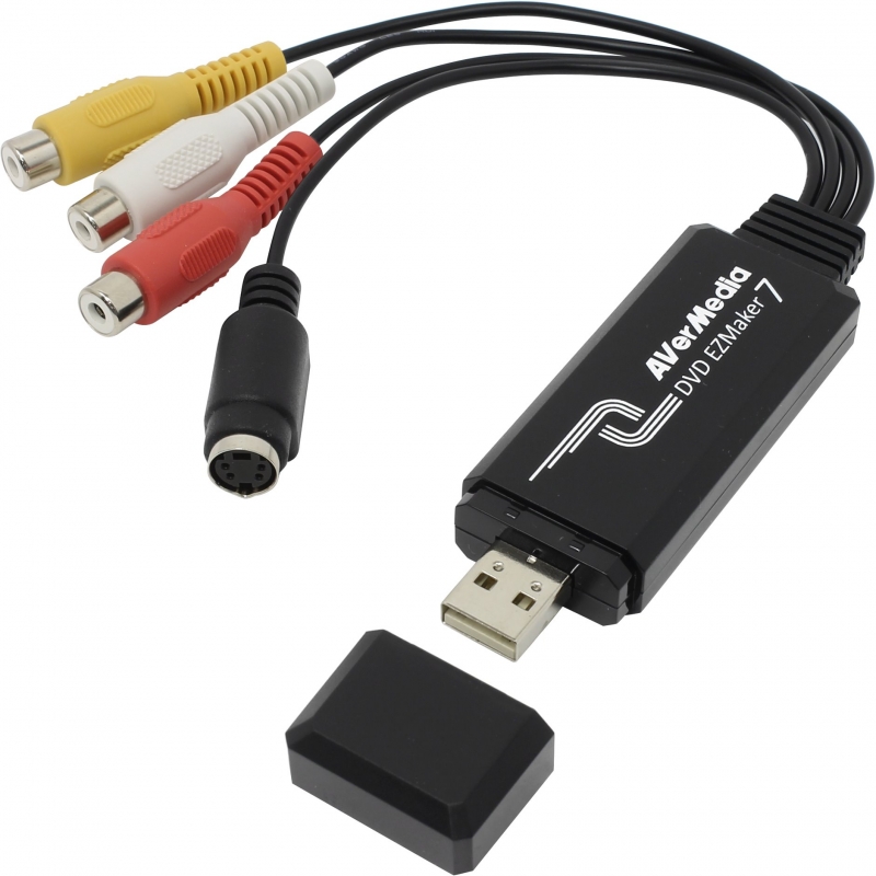 Карта видеозахвата Avermedia DVD EZMaker 7 C039 внешний USB/S-video x1