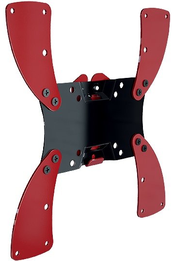 Кронштейн для телевизора Holder LCDS-5057 черный глянец 19"-47" макс.30кг настенный наклон