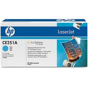 Картридж лазерный HP 504A CE251A голубой (7000стр.) для HP CM3530/CP3525