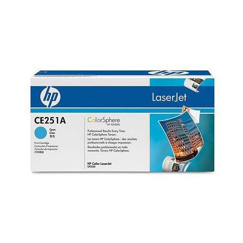 Картридж лазерный HP 504A CE251A голубой (7000стр.) для HP CM3530/CP3525