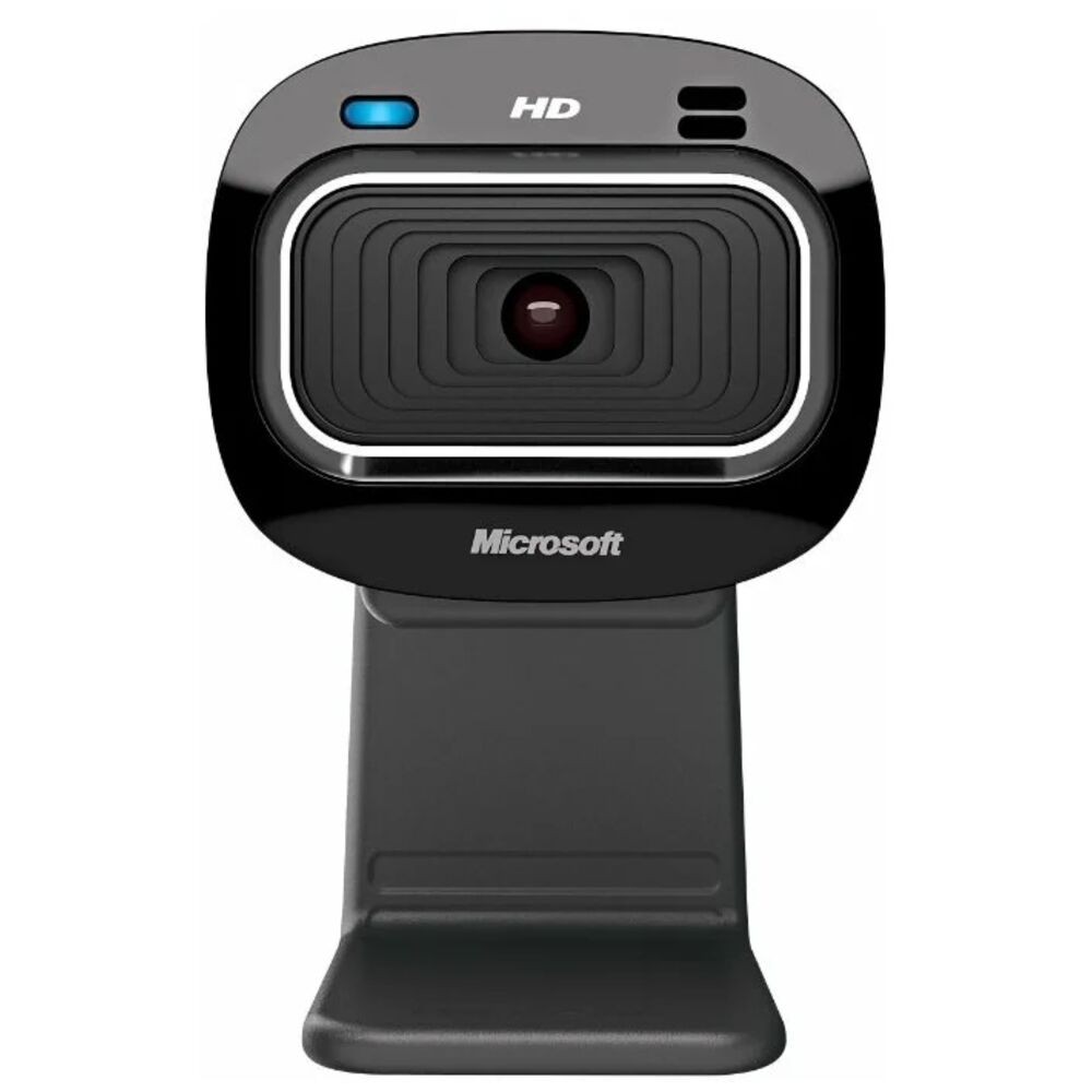 Камера Web Microsoft LifeCam HD-3000 черный (1280x720) USB2.0 с микрофоном для ноутбука (T3H-00012)