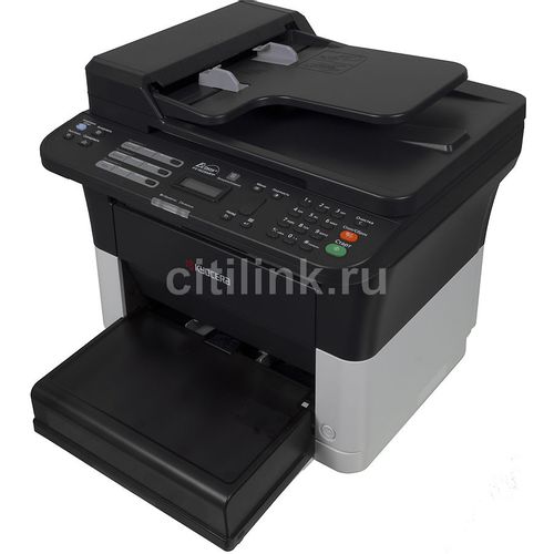 МФУ лазерный Kyocera FS-1025MFP (1102M63RU0/1102M63RUV) A4 Duplex белый/черный