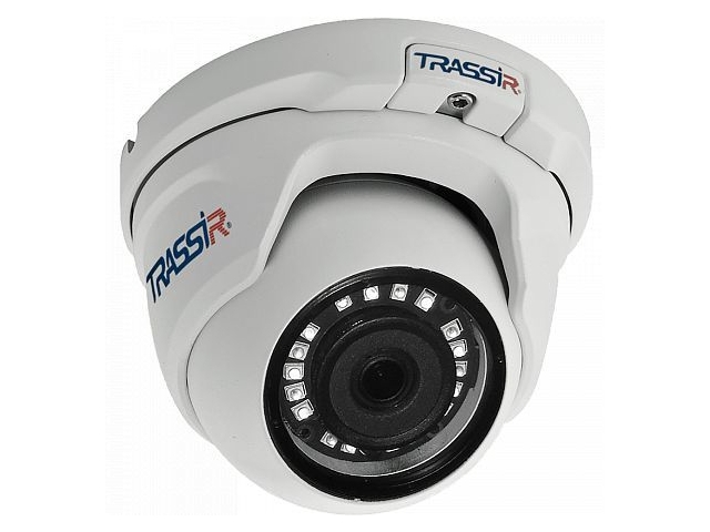 Камера видеонаблюдения IP Trassir TR-D2S5-noPoE v2 3.6-3.6мм цв. корп.:белый