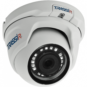 Камера видеонаблюдения IP Trassir TR-D2S5-noPoE v2 3.6-3.6мм цв. корп.:белый