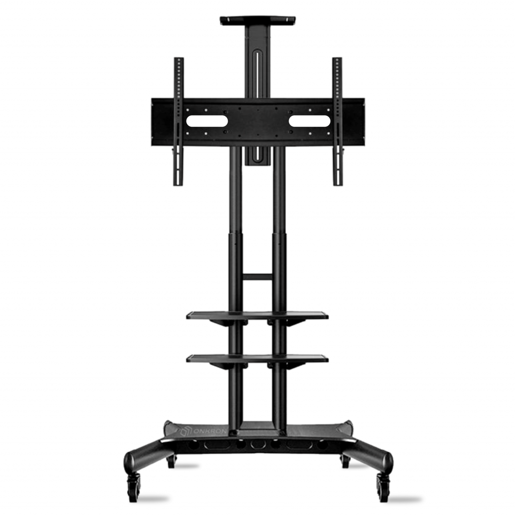 Подставка для телевизора Onkron TS1881 черный 50"-86" макс.105.9кг напольный мобильный