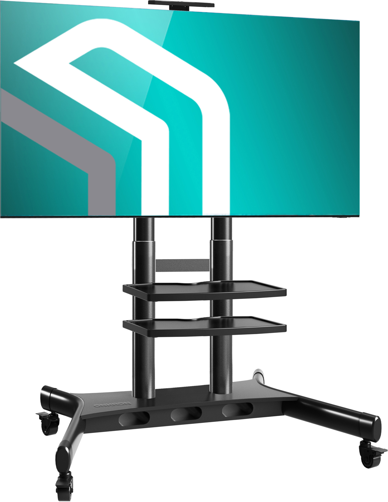 Подставка для телевизора Onkron TS1881 черный 50"-86" макс.105.9кг напольный мобильный