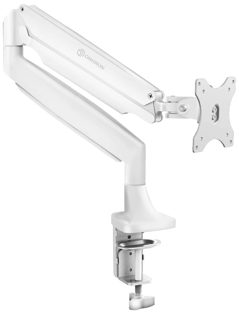 Кронштейн для мониторов Onkron G100 белый 13"-32" макс.9кг настольный поворот и наклон верт.перемещ.