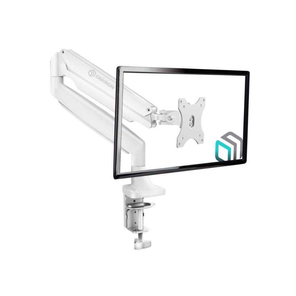 Кронштейн для мониторов Onkron G100 белый 13"-32" макс.9кг настольный поворот и наклон верт.перемещ.