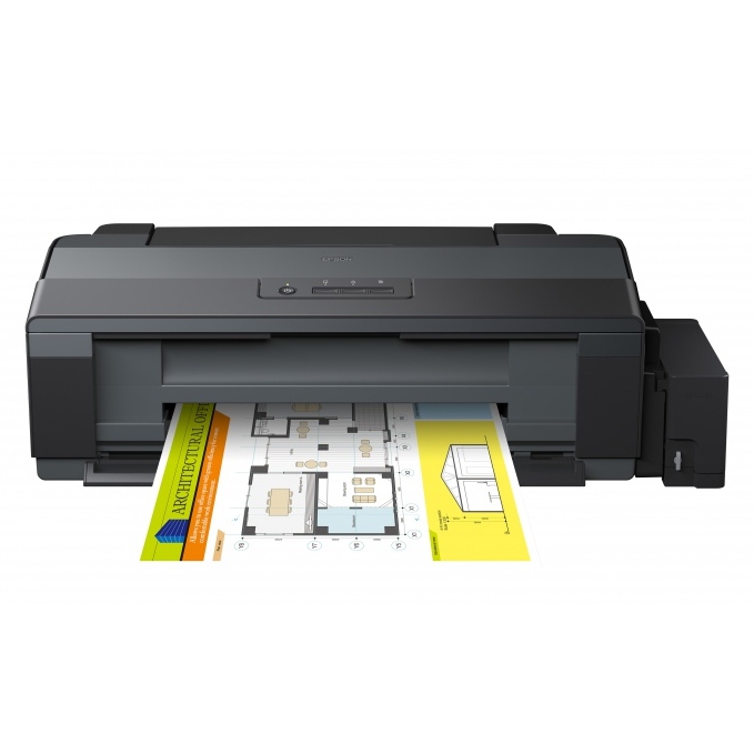 Принтер струйный Epson L1300 A3+ черный