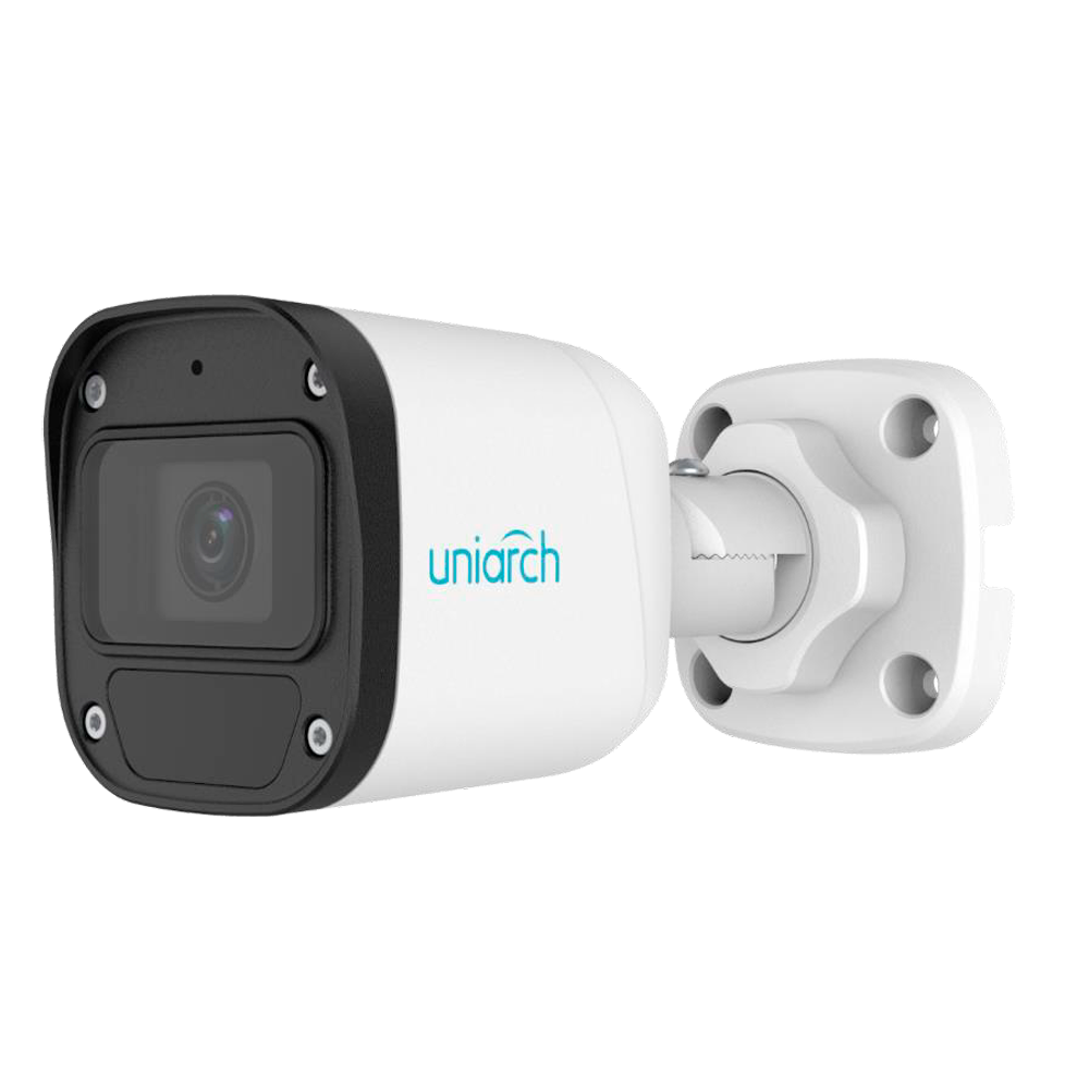 Камера видеонаблюдения IP UNV IPC-B124-APF40 4-4мм цв. корп.:белый