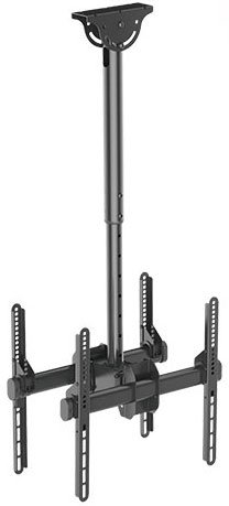 Кронштейн для телевизора Arm Media LCD-3000 черный 32"-90" макс.55кг потолочный поворот и наклон