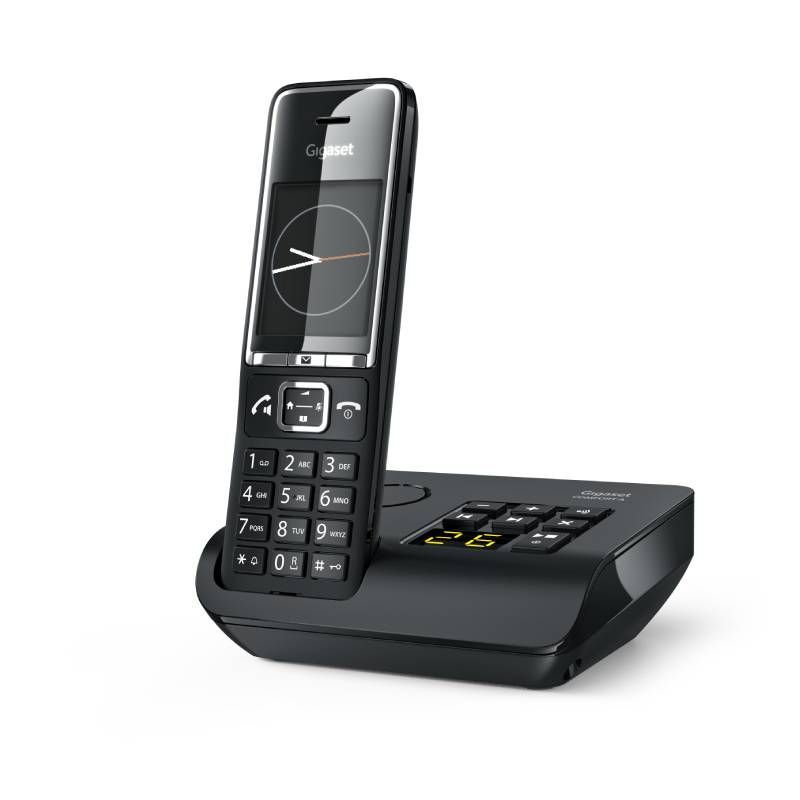 Р/Телефон Dect Gigaset Comfort 550A RUS черный автооветчик АОН