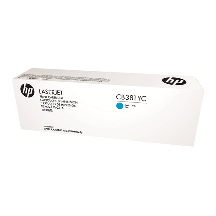 Картридж лазерный HP 824A CB381YC голубой (25000стр.) для HP CLJ CM6030/CM6040 (техн.упак)