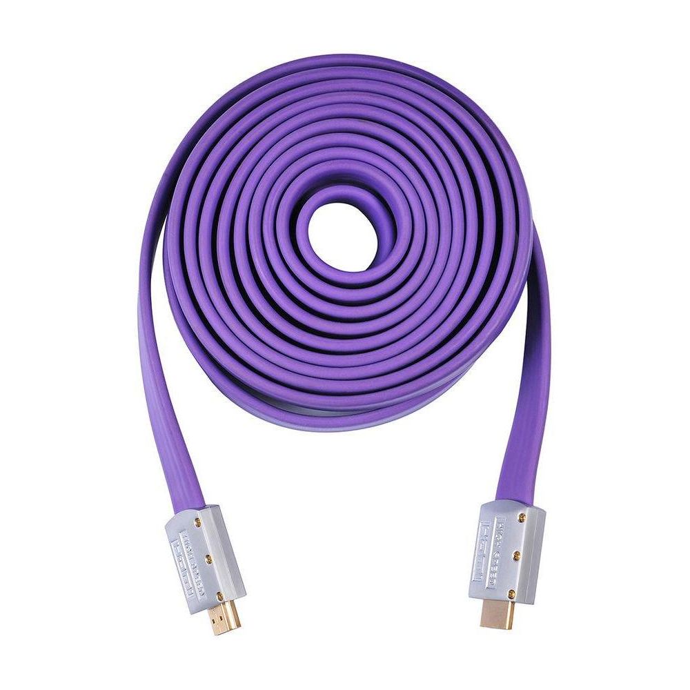 Кабель аудио-видео Buro HDMI 1.4 HDMI (m)/HDMI (m) 5м. черный (HDMI 19M-19M V1.4 FL)