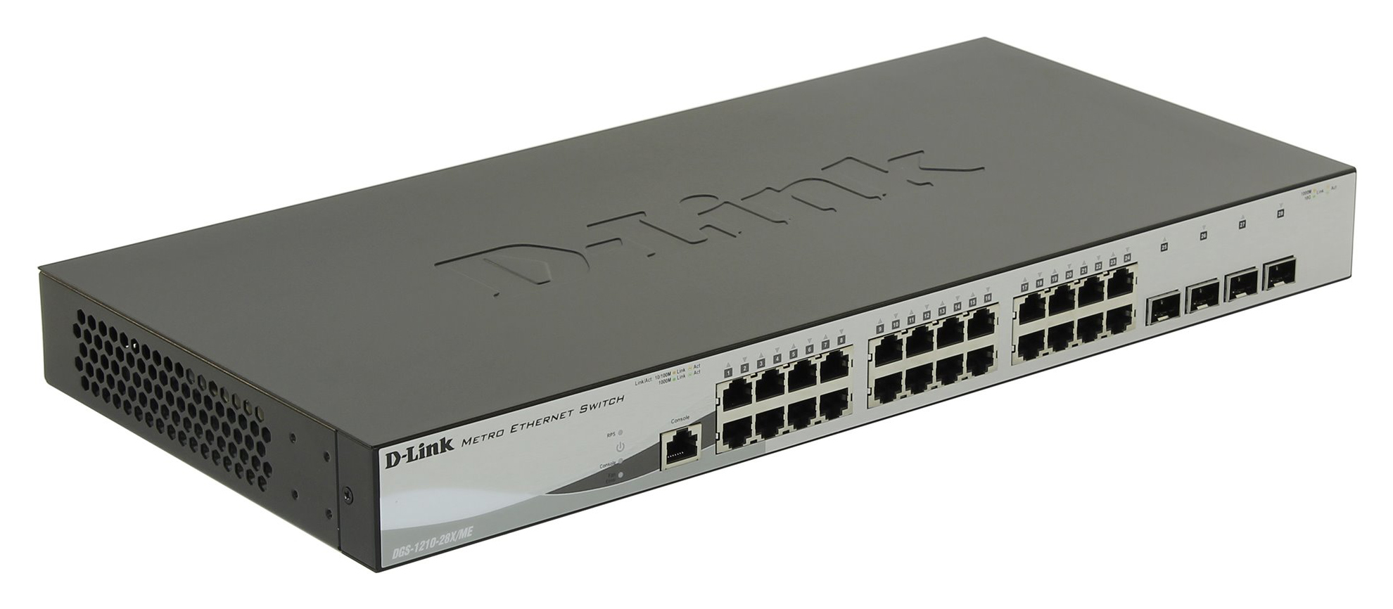 Коммутатор D-Link DGS-1210-28X/ME/B 24G 4SFP+ управляемый