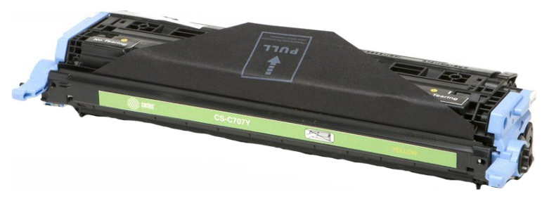 Картридж лазерный Cactus CS-C707Y 707 Y желтый (2000стр.) для Canon LBP i-Sensys 5000/5100