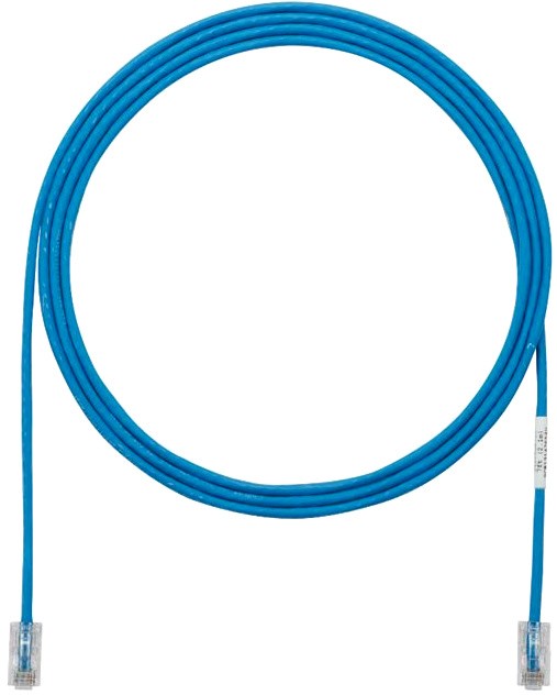 Патч-корд Panduit UTP28CH1.5MBU RJ-45 вил.-вилка RJ-45 кат.5E 1.5м синий LSZH