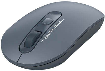 Мышь A4Tech Fstyler FG20 пепельный/синий оптическая (2000dpi) беспроводная USB для ноутбука (4but)