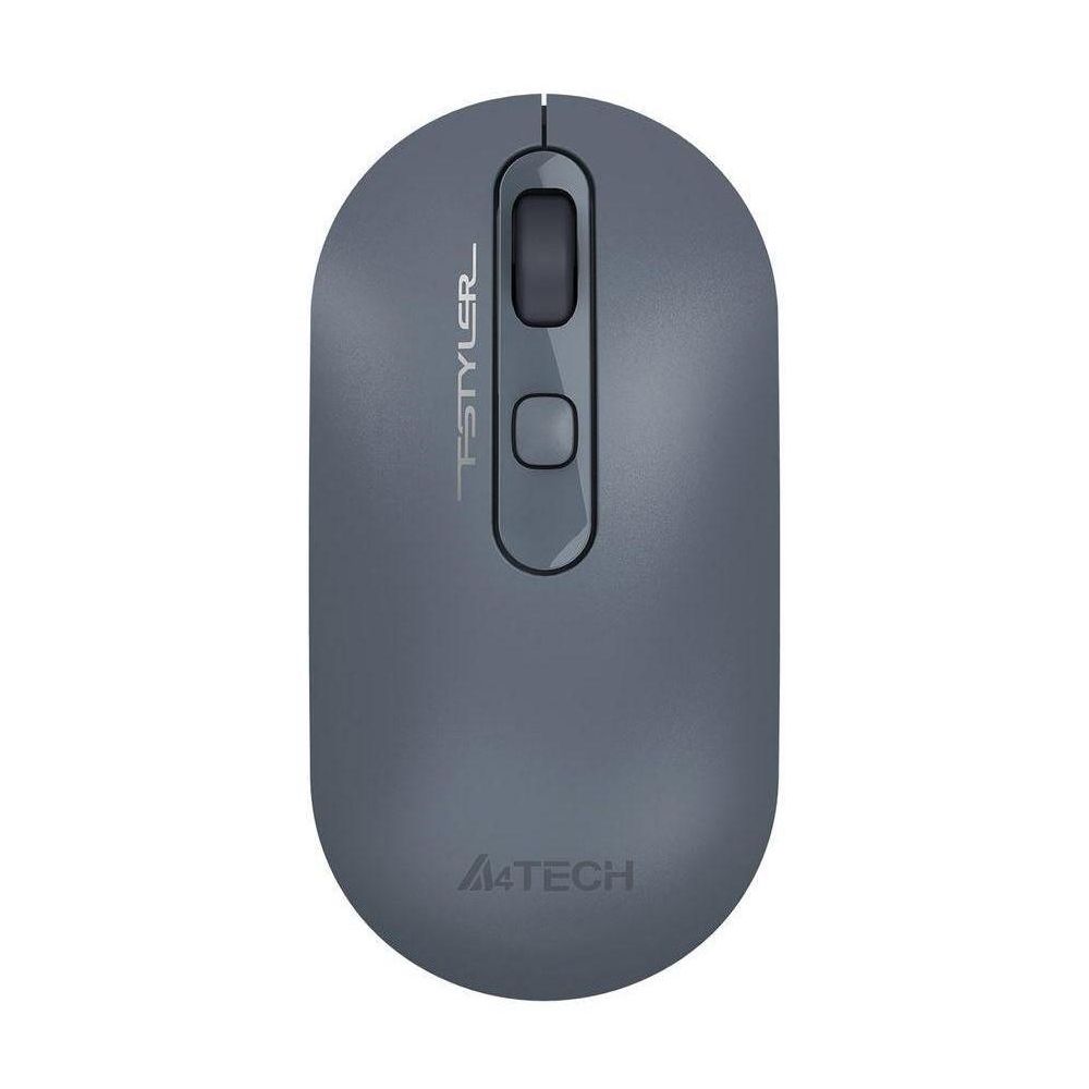 Мышь A4Tech Fstyler FG20 пепельный/синий оптическая (2000dpi) беспроводная USB для ноутбука (4but)