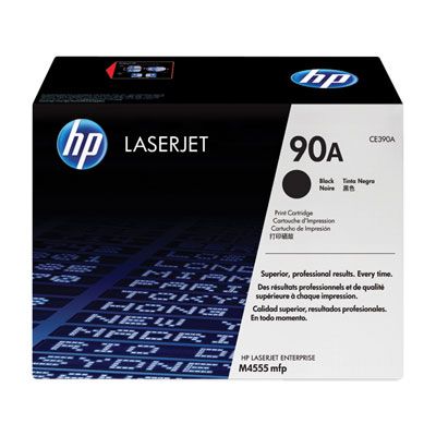 Картридж лазерный HP 90A CE390A черный (10000стр.) для HP LJ M4555MFP