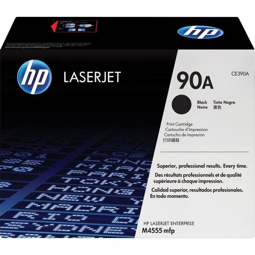 Картридж лазерный HP 90A CE390A черный (10000стр.) для HP LJ M4555MFP