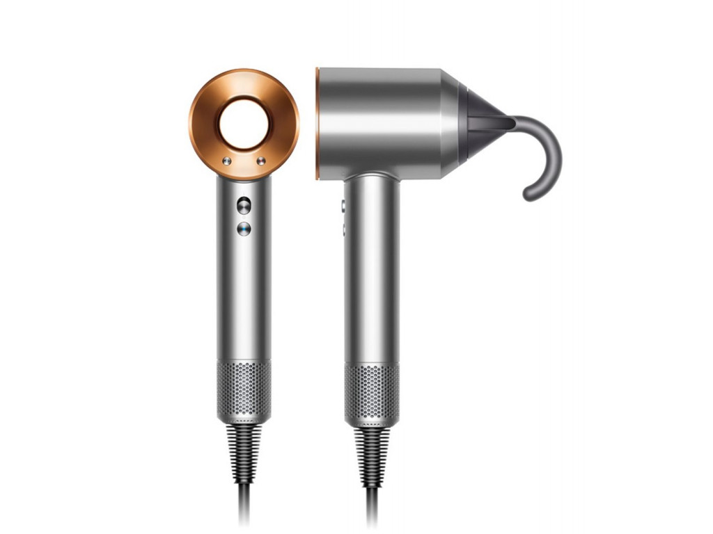 Фен DYSON HD07 Supersonic никель/медный с чехлом (арт. 389922-01)