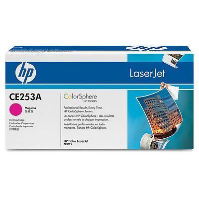 Картридж лазерный HP 504A CE253A пурпурный (7000стр.) для HP CM3530/CP3525