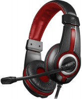 Гарнитура GAMING WARHEAD G-185 BLACK/RED 64106 DEFENDER