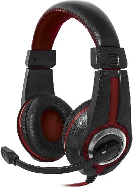 Гарнитура GAMING WARHEAD G-185 BLACK/RED 64106 DEFENDER
