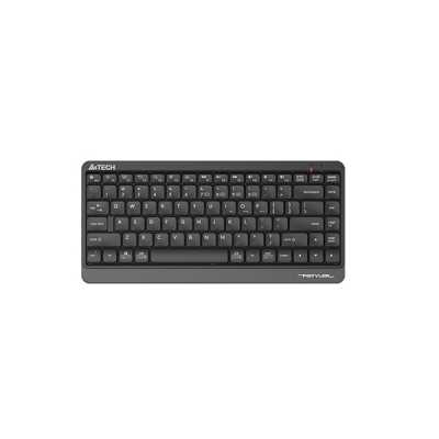 Клавиатура A4Tech Fstyler FBK11 черный/серый USB беспроводная BT/Radio slim