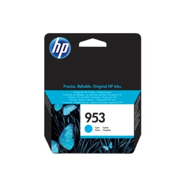 Картридж струйный HP 953 F6U12AE голубой (700стр.) для HP OJP 8710/8715/8720/8730/8210/8725