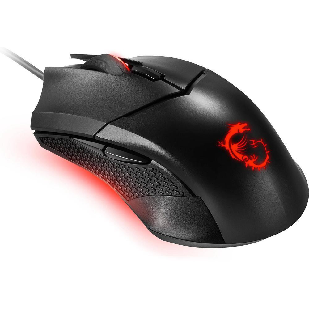 Мышь MSI Clutch GM08 черный оптическая (4200dpi) USB2.0 (6but)