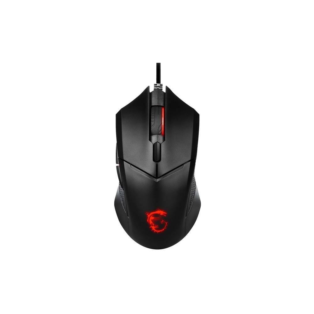 Мышь MSI Clutch GM08 черный оптическая (4200dpi) USB2.0 (6but)