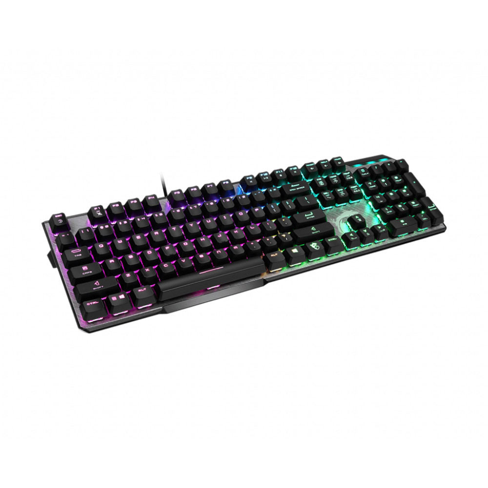 Клавиатура MSI GK50 ELITE RU механическая черный USB Multimedia for gamer LED