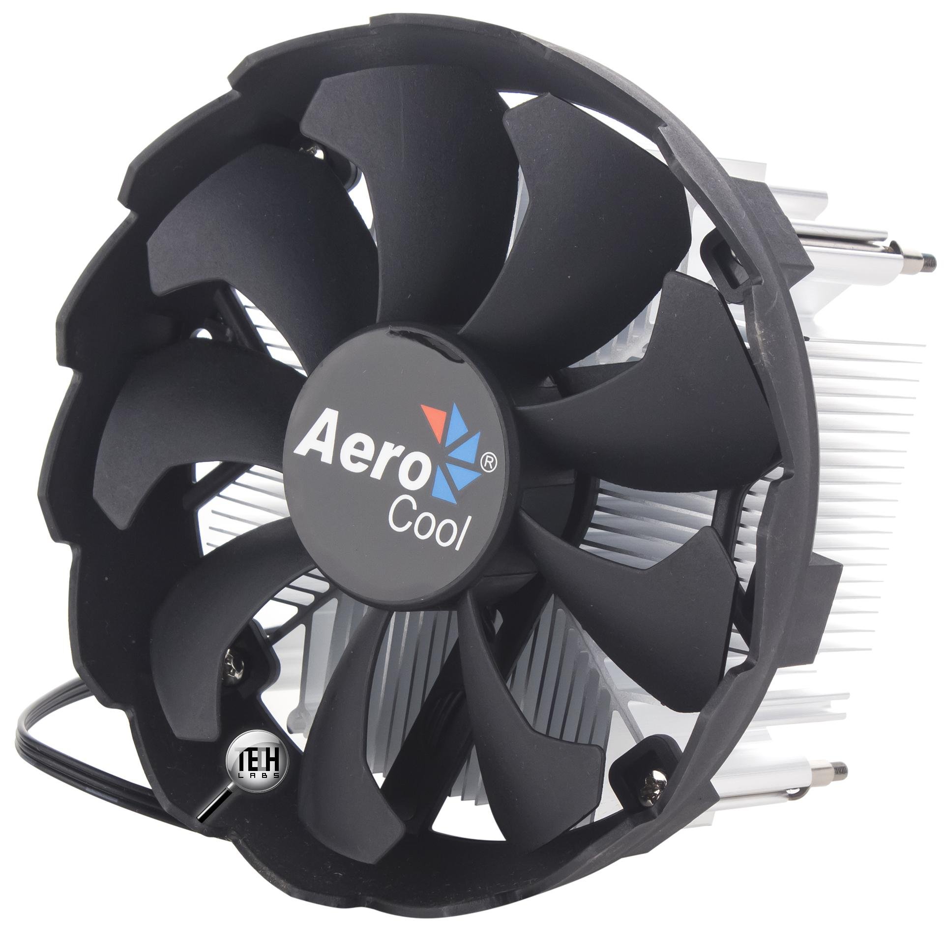 Устройство охлаждения(кулер) Aerocool BAS Soc-1151/1200 3-pin 24dB Al 100W 422gr Ret