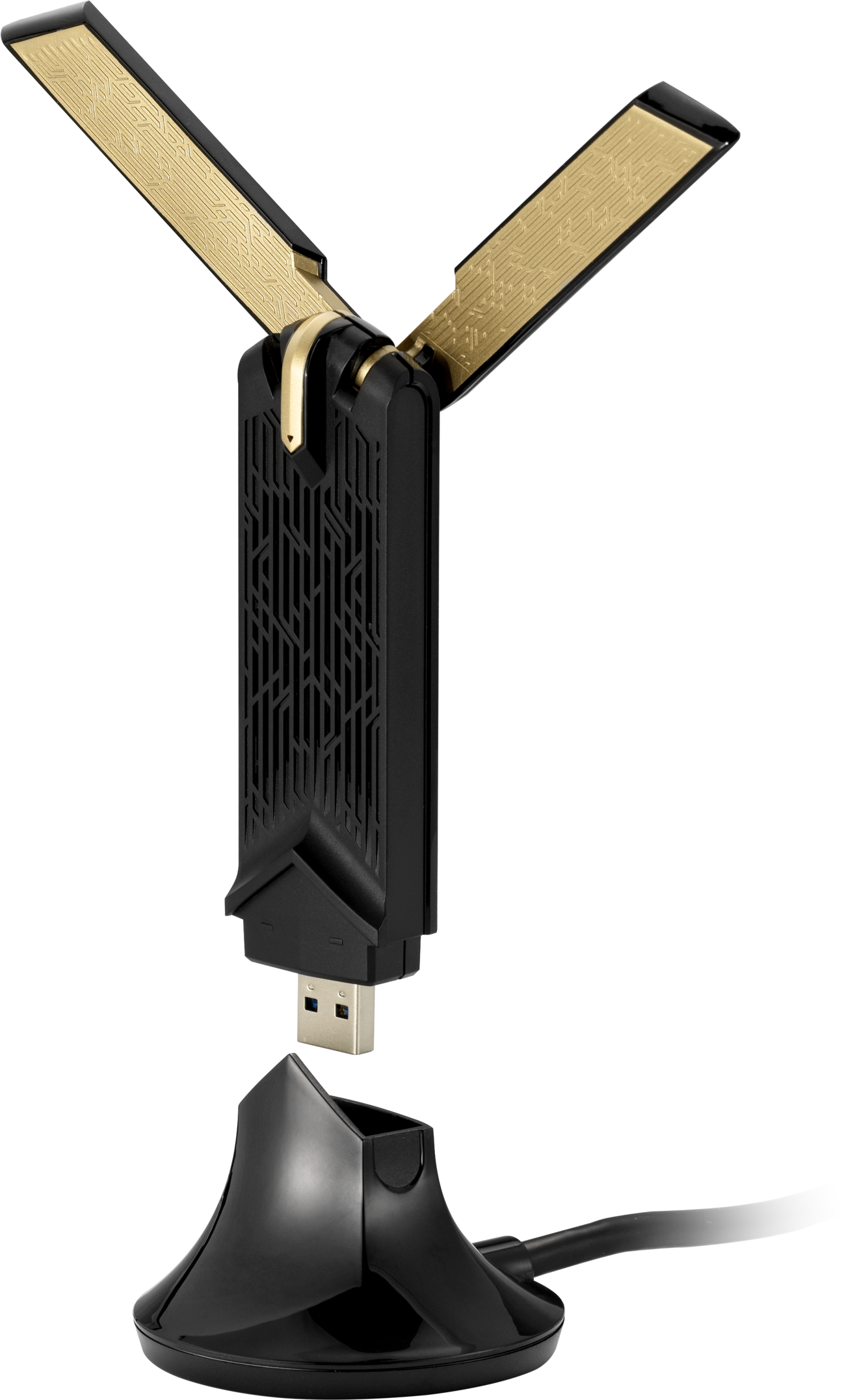 Сетевой адаптер WiFi Asus USB-AX56 AX1800 USB 3.0 (ант.внеш.несъем.)