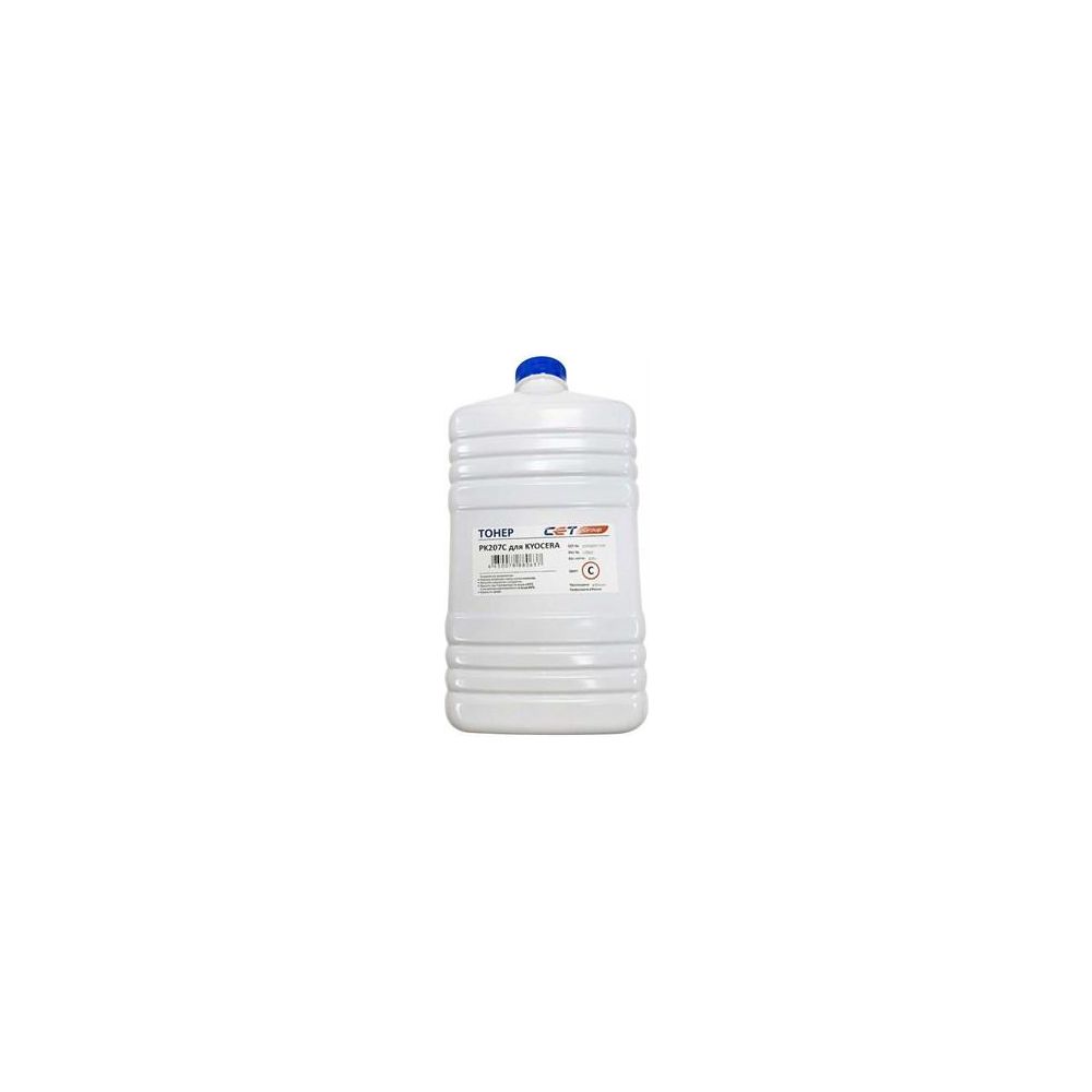 Тонер Cet PK207 OSP0207C500 голубой бутылка 500гр. для принтера Kyocera Ecosys M8124cidn/8130cidn