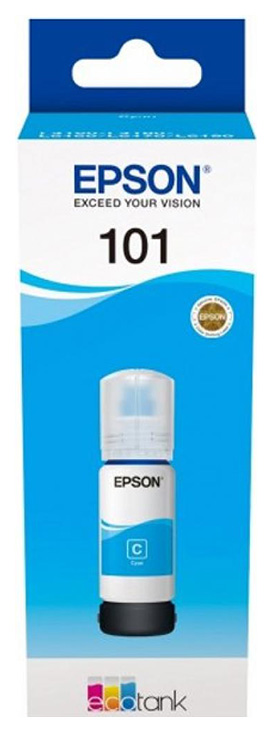 Контейнер с чернилами Epson 101 EcoTank голубой для L6170/L4260