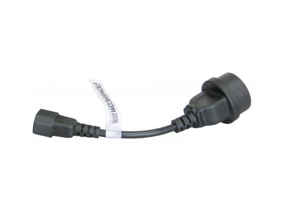 Кабель Powercom SCUT IEC-320 C14 to Socket Type-F 250V 10A