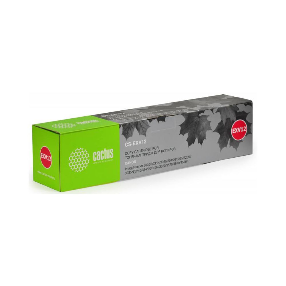 Картридж лазерный Cactus CS-EXV12 C-EXV12 черный (24000стр.) для Canon IR3035/3045/3530