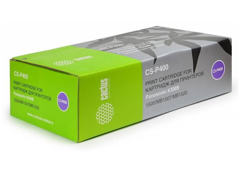 Картридж лазерный Cactus CS-P400 KX-FAT410 черный (2500стр.) для Panasonic MB1500/MB1507/MB1520