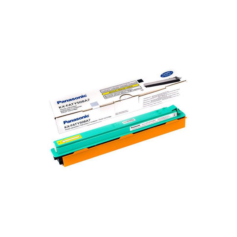 Картридж лазерный Panasonic KX-FATY508A7 желтый для Panasonic KX-MC6020RU