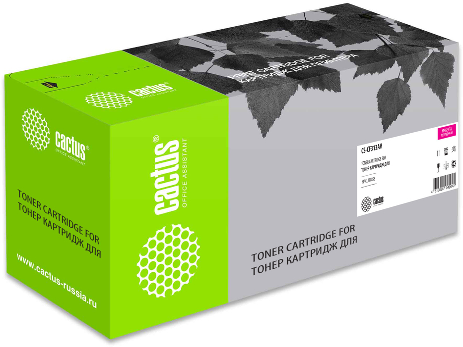 Картридж лазерный Cactus CS-CF313A CF313A пурпурный (31500стр.) для HP CLJ Ent M855