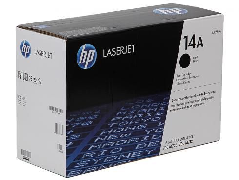 Картридж лазерный HP 14A CF214A черный (10000стр.) для HP LJ 700/M712